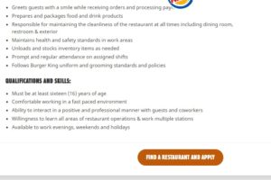 Burger King Job Openings – How to get a Job at BK?