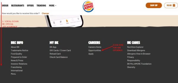 Burger King Job Openings